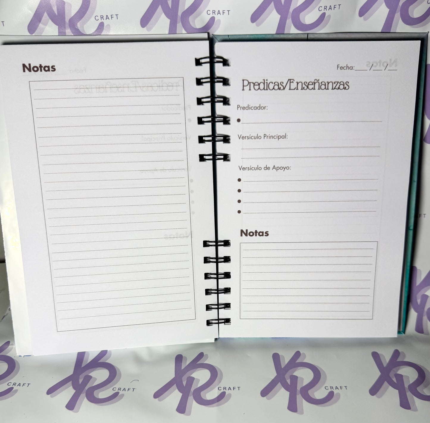 Agenda para Predicas Edición Caballeros