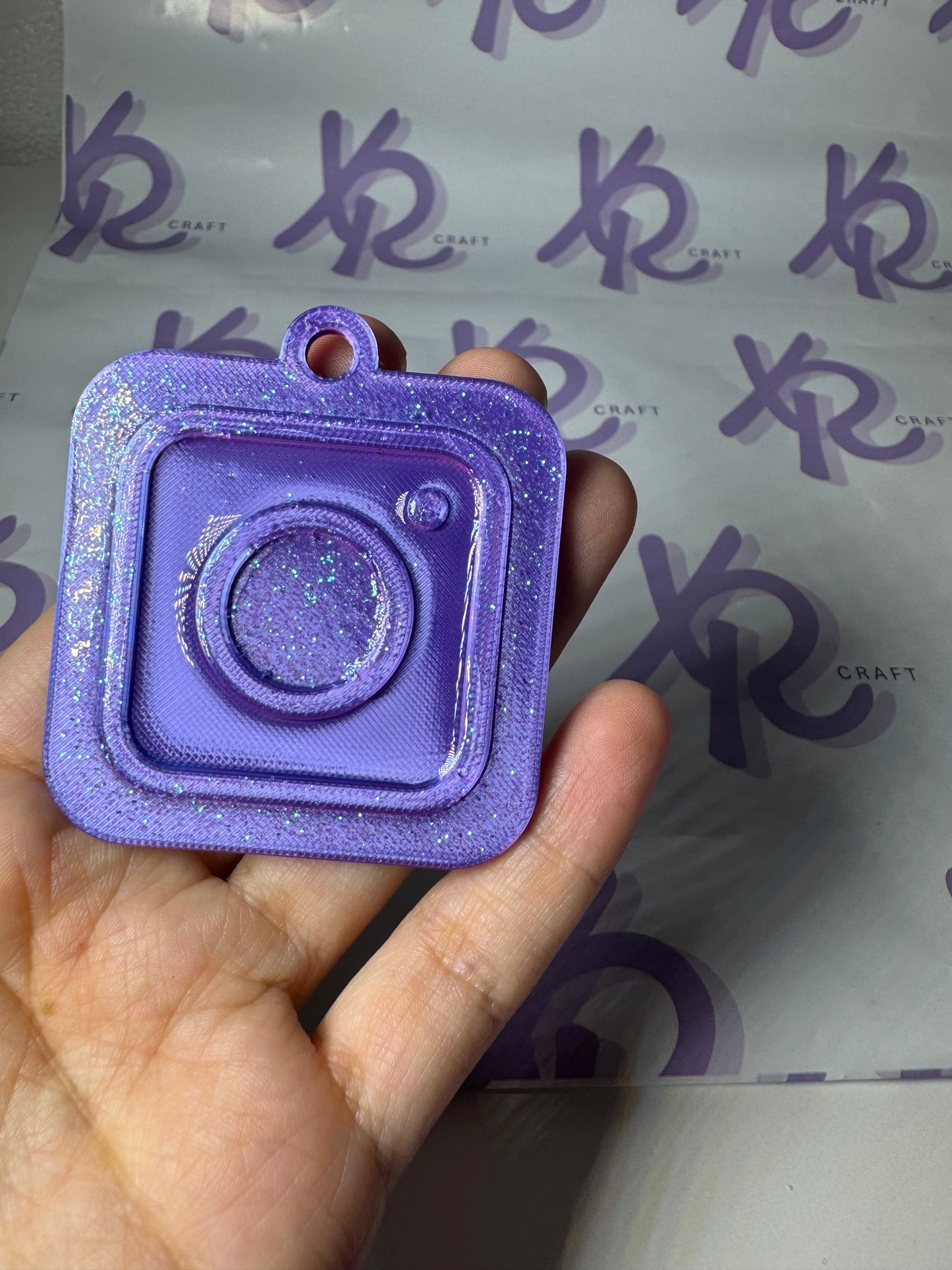 Instagram NFC Keychain