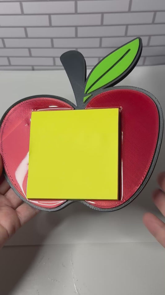 Apple Sticky Note Holder